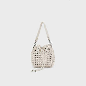 Mindy Bucket Bag - White