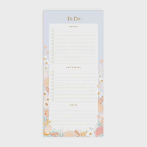 Floribunda To Do Magnet Notepad