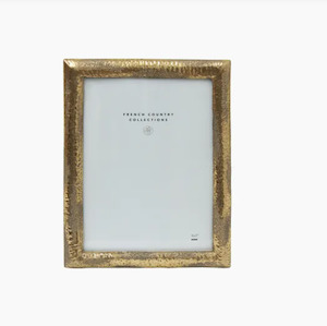 Home Decor: Hammered Gold Photo Frame