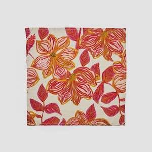 Linen: Azalea Pink Linen Napkins - Set of 4