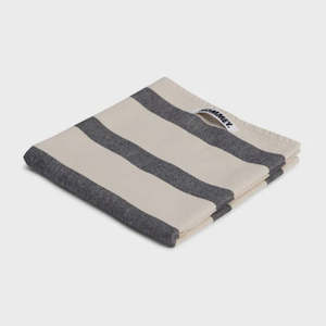 Tea Towel - Vanilla Bean Stripes