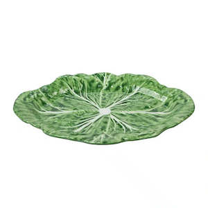 Melamine Cabbage Oval Platter 40cm