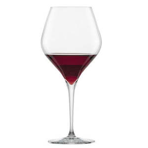 Mugs Cups Glassware Bar: Finesse Burgundy Glass