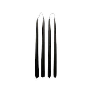 Taper Candles - Simply Black