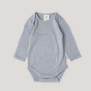 Merino Bodysuit - Periwinkle