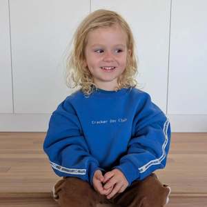 Kids Cloud Racer Sweater - Blue