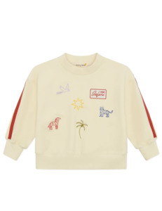 Girls Jumpers Hoodies Cardigans: Sloppy Joe - Cream