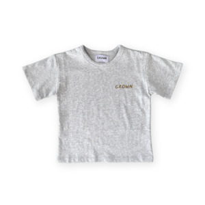 Boys Tops Tees: Sunshine Tee - Grey Marle