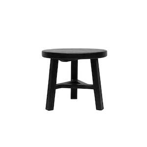 Coffee Side Tables: Parq Medium Nesting Coffee Table - Black