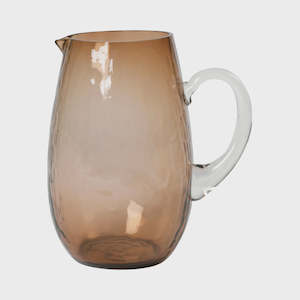 Jugs: Hammered Jug Brown