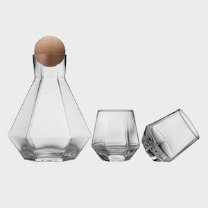 Barware Accs: Jaxon Clear 3pc Carafe Set