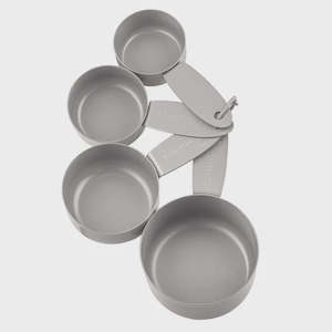 Essentials Set of 4 Measuring Cups - Stone