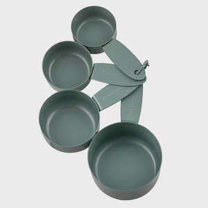 Essentials Set of 4 Measuring Cups - Sage