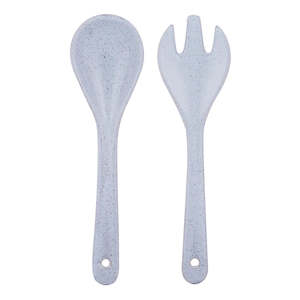 Cutlery: Artisan Blue Salad Servers