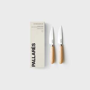 Cutlery: Pallares Kitchen Knife Set Stainless - 10cm & 11cm