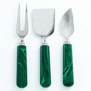Cutlery: Cheese Set - Emerald