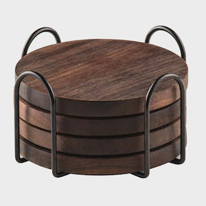 Orson Natural 4pk Coaster Set