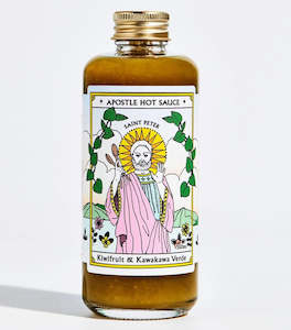 Sauces: Kiwifruit & Kawakawa Verde