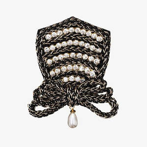 Edwardian Shield Brooch