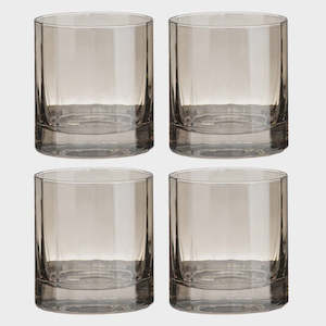 Ava Champagne 4pk Whisky Glass
