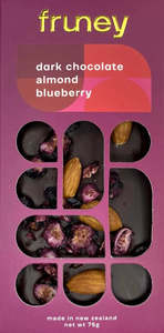 Food And Drink: Dark Chocolate, Almonds & Blueberries 75g