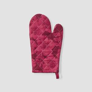 Kids: Jardin Cerise Linen Oven Mitt