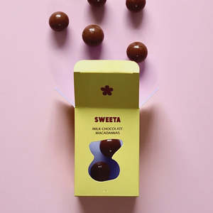 Milk Chocolate Macadamias 100g