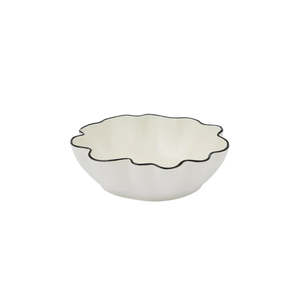 All Homewares: Winslow Ceramic Bowl 16x5cm Ivory/Black