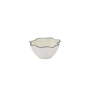 Winslow Ceramic Bowl 10x5cm Ivory/Black