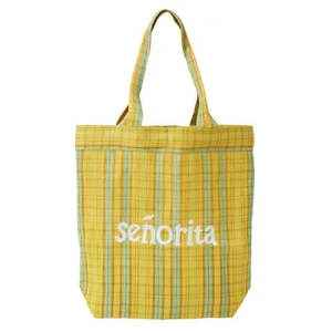 Senorita Recycled Tote 38x10x40cm Yellow