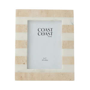 Home Decor: Tia Travertine/Marble 5x7 Frame