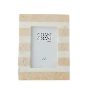 Tia Travertine/Marble 4x6 Frame