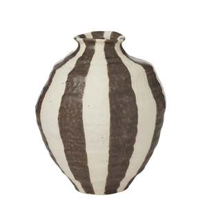 Rayas Ceramic Vase 18x20.5cm Cocoa