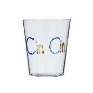 Mugs Cups Glassware Bar: Cin Cin Glass Tumbler 9x10cm