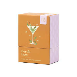 Gifts Puzzles Other Bits And Bobs: COCKTAIL HOUR CHARADES