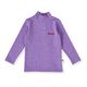 Embroidered Rib Skivvy Grape
