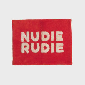 All Homewares: Tula Nudie Bath Mat Mini - Scarlet