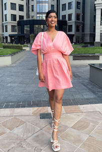 Summer 23: Pink Macaron Mini Dress