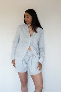 Summer 23: Shay Linen-Blend Boxy Shirt