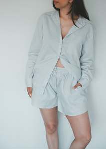 Summer 23: Shay Linen-Blend Shorts