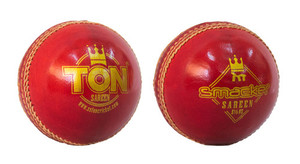 Products: TON Smacker Cricket Leather Ball Four-Piece Adi Sports
