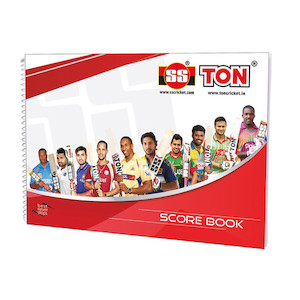 SS Ton Score Book Adi Sports