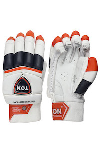 Ton Silver Edition Cricket Batting Gloves (New) Men-RH Adi Sports