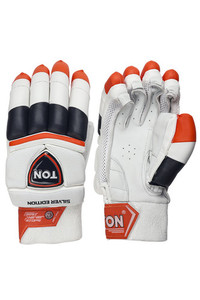 Products: Ton Silver Edition Cricket Batting Gloves (New) Men-RH Adi Sports