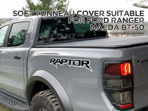 Soft Tonneau Cover suitable for Ford Ranger Wildtrak/ Raptor