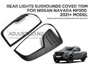 Cover Trims: Tail light Cover Trims for NISSAN NAVARA NP300 2021+