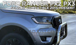 PX3 Ford Ranger 3" Stainless Steel Nudge bar for 2015- 2021