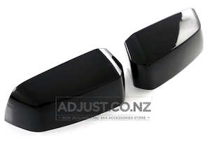 Other Accessories: PX4 New Gen Ford Ranger Rear Side Cover Trim Rear View Mirror Covers 2022+ Gloss Black