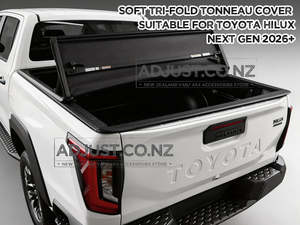 Soft Tri-Fold Tonneau Cover suitable for Next Gen Toyota Hilux 2026+