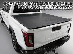 Soft Tonneau Cover suitable for Toyota Hilux A-deck New Gen 2026+